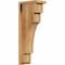 Ekena Millwork Mediterranean Rough Sawn Corbel w/Backplate, Western Red Cedar, 6"W x 10"D x 26"H COR06X10X26MED01RWR - alternate 1